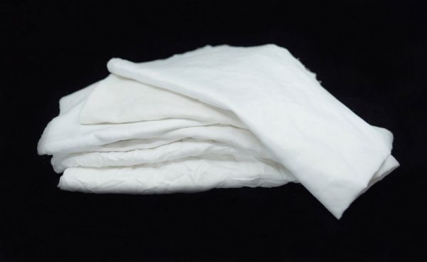 White Woven Sheeting rags